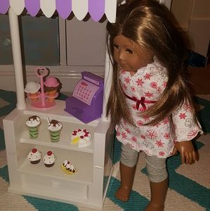 American Girl Doll Ice Cream Stand