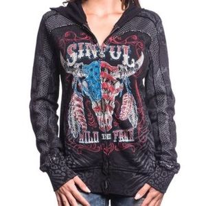 Affliction Zip Up Hoodie from the Buckle