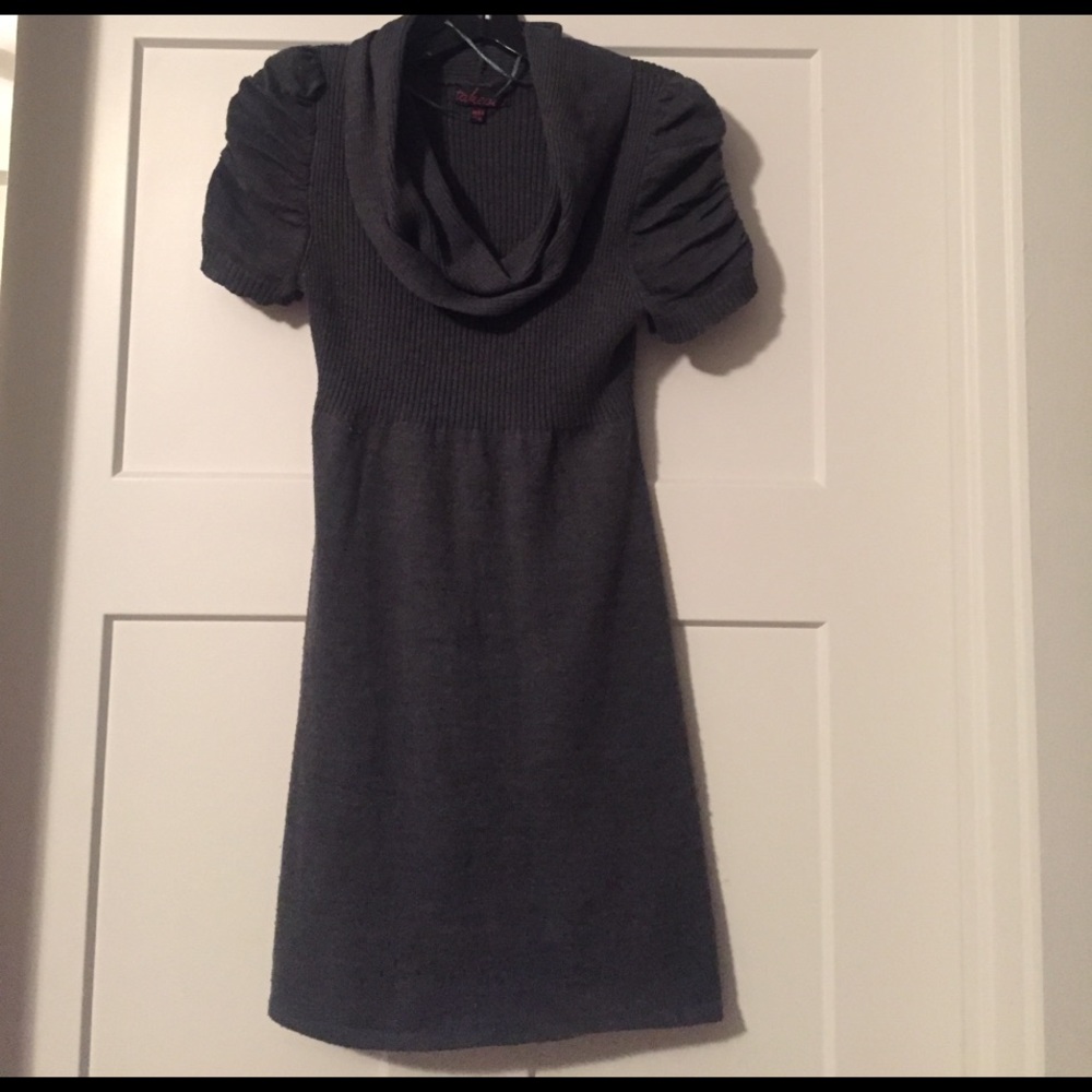 Love the sweater dress!