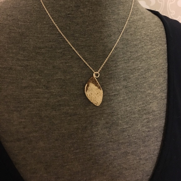 Handmade gold and silver necklace - Picture 3 of 5