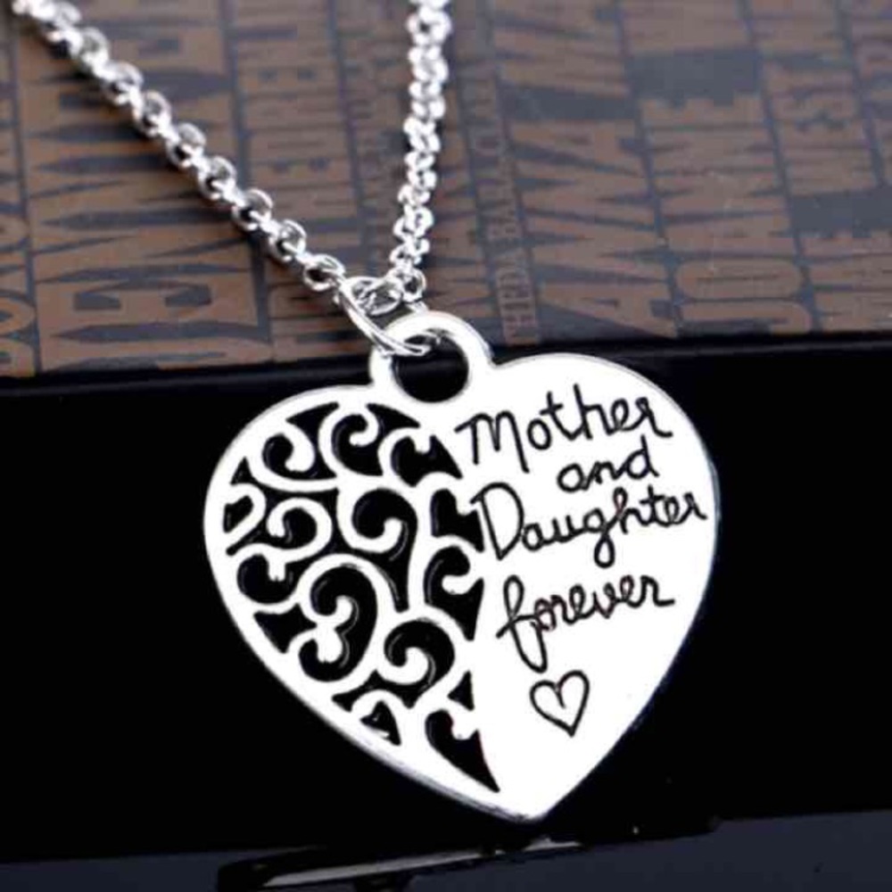Mother and Daughter Necklace
