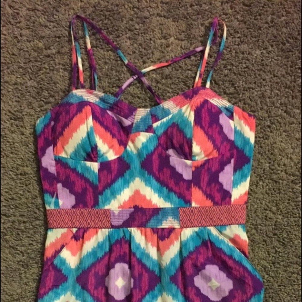 Super Cute Colorful American Eagle Dress Sz 8