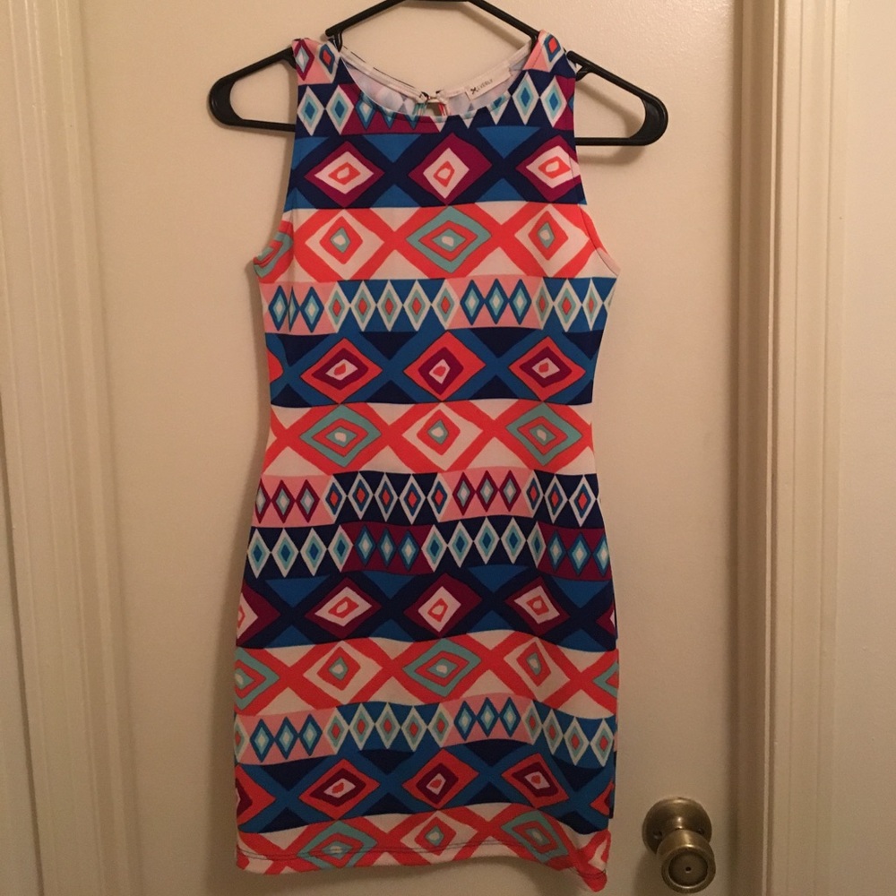Aztec print dress size small