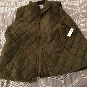 Olive Vest from Old Navy