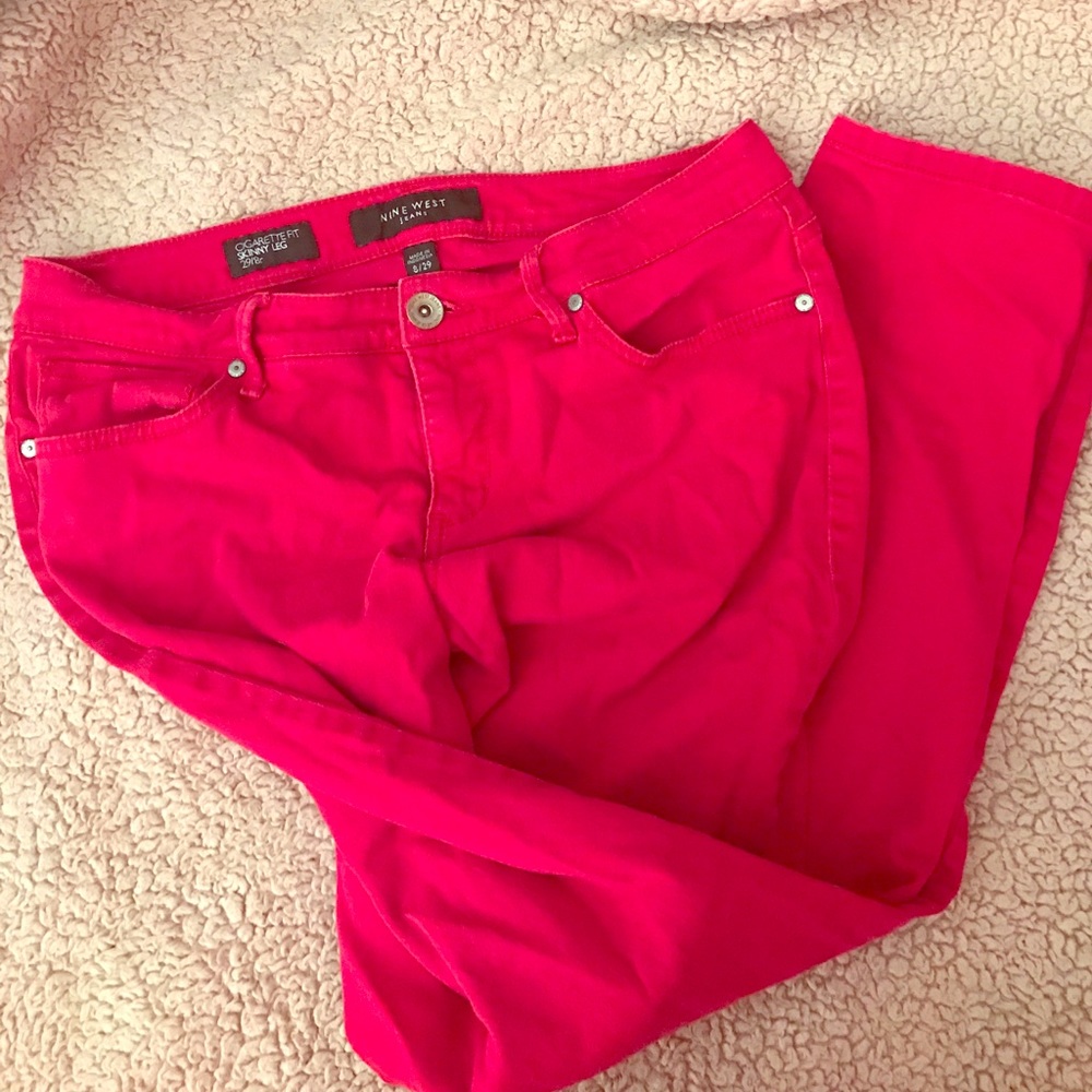 Red Nine West jeans