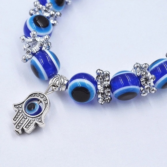 Jewelry - Now available! Beautiful hamsa evil eye bracelet