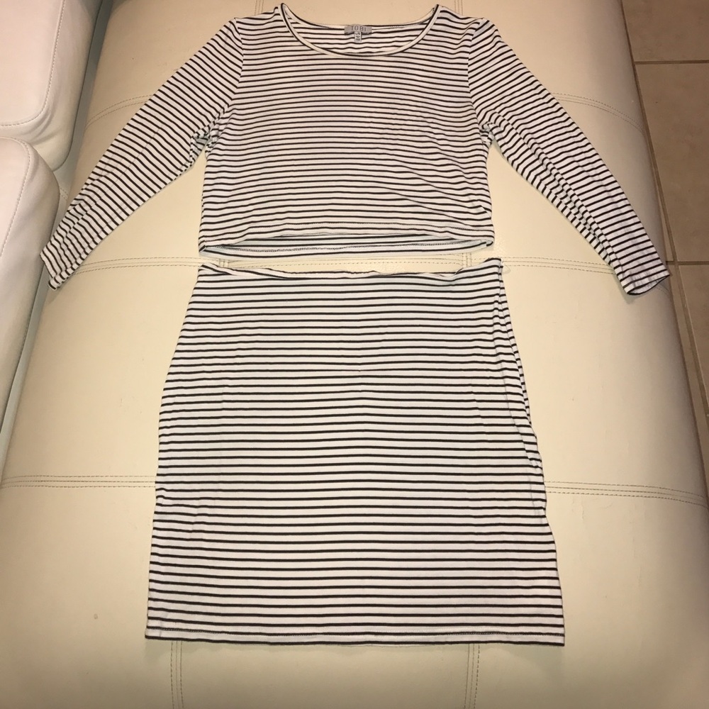Tobi stripped two piece set
