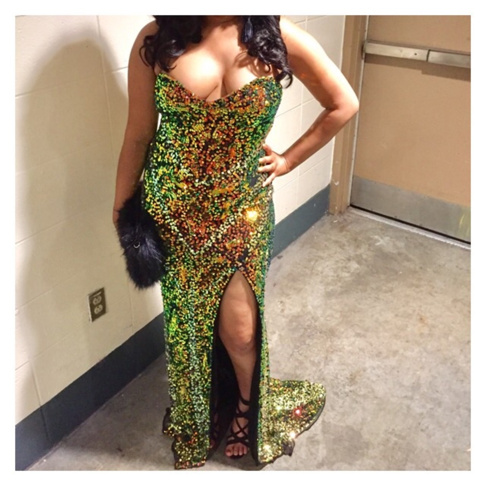 Sequin Gown - image 1