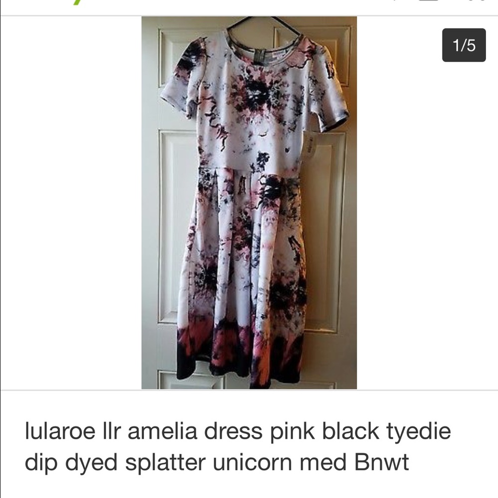ISO Lularoe black and pink