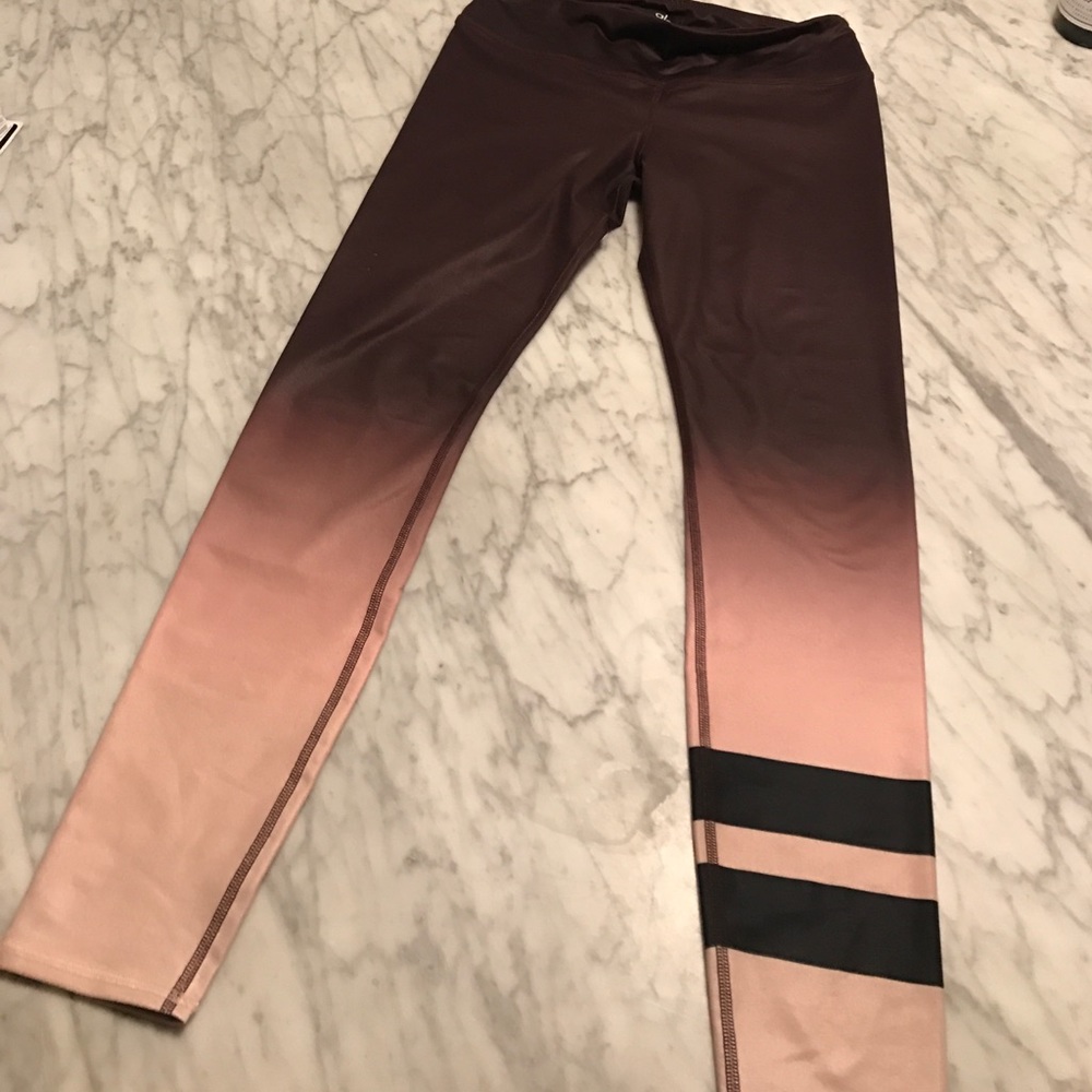 ALO Yoga ombré yoga pants