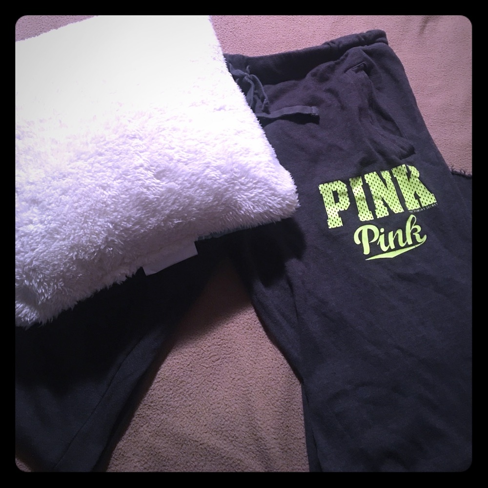 PINK campus pant
