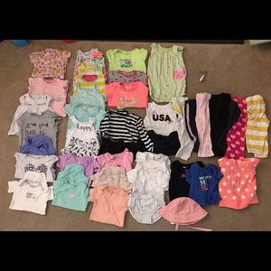Baby girl 18mth lot carters H&M Oshkosh Zara