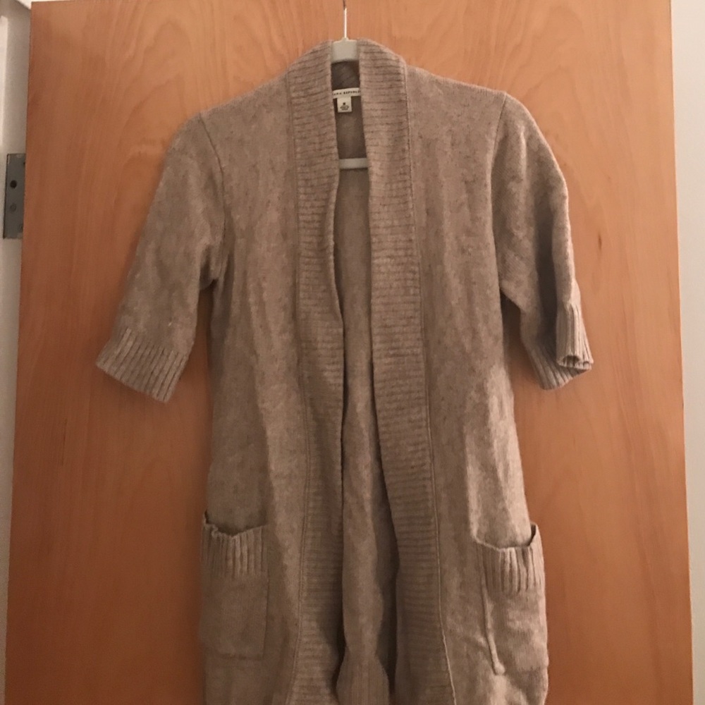 Banana Republic Lambs Wool Cardigan