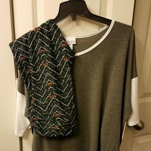 Lularoe Outfit TC Leggings Large Irma