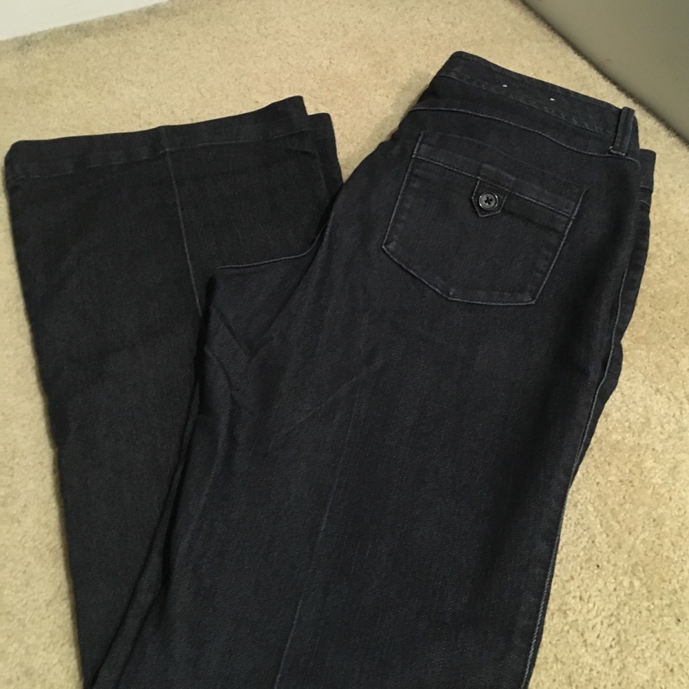 Banana Republic wide leg jeans