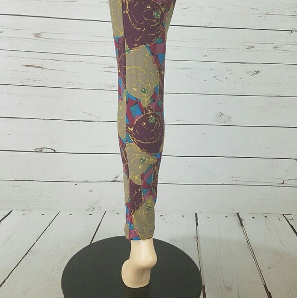 LuLaRoe Women's Leggings BEARS TC Unicorns - Picture 3 of 4