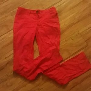 Red super cute and comfy woman's pants
