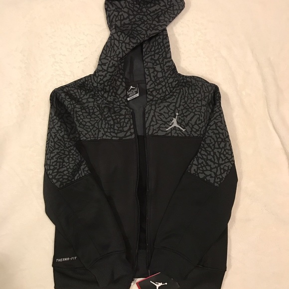 Jordan ThermaFit Zip Up Sweatshirt - Picture 1 of 4