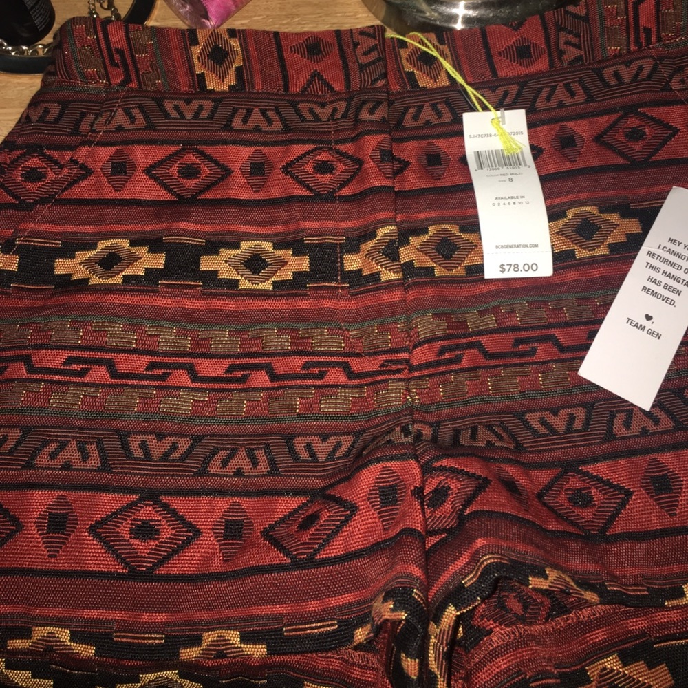 BCBG Tribal Shorts size 8