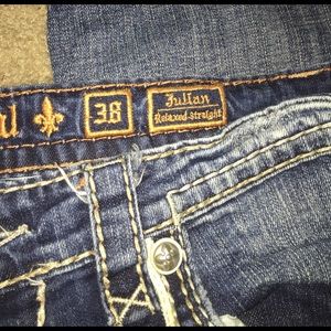 Men's Rock Revival "Julian" relaxed straight, EUC