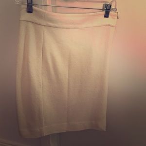 Banana Republic white skirt