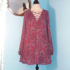 Thunderbird dress dreamy medallions