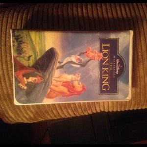 VHS lion king movie great shape
