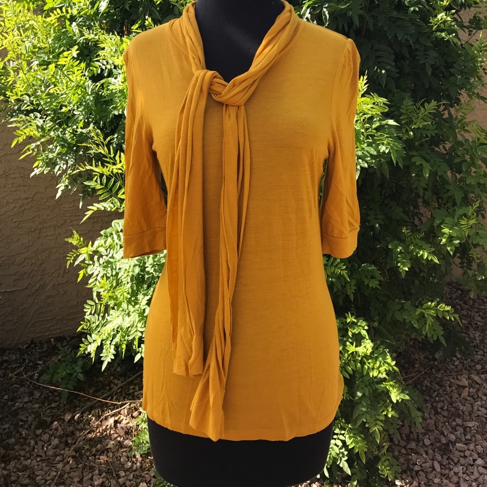 Anthropologie Yellow Blouse 🌺