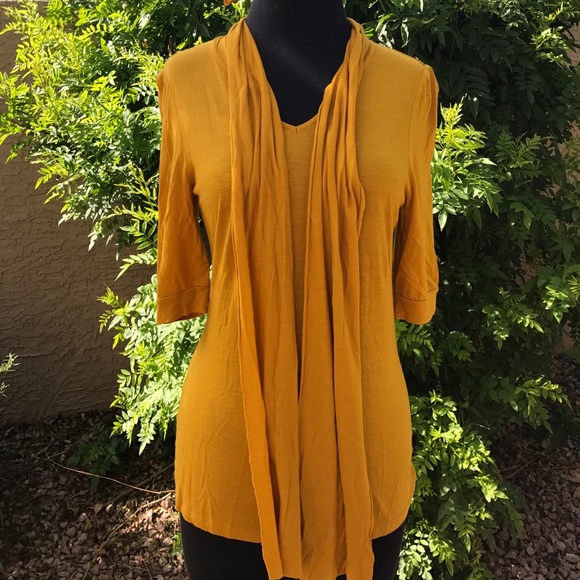 Anthropologie Yellow Blouse 🌺 - Picture 2 of 4