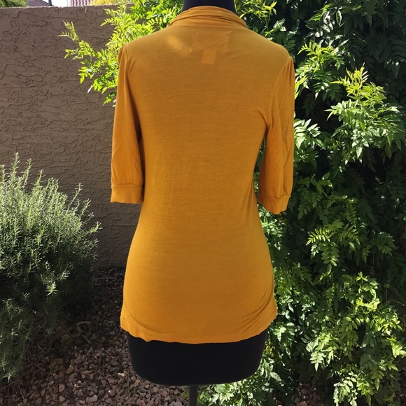 Anthropologie Yellow Blouse 🌺 - Picture 3 of 4