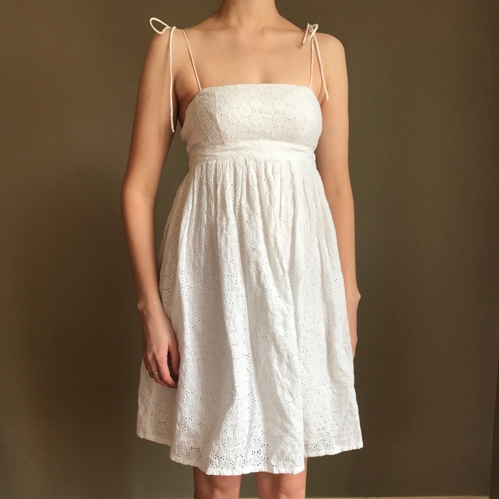 GAP White Lace Dress