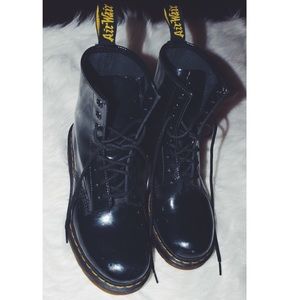 Dr. Martens 1460 Black Patent Boots