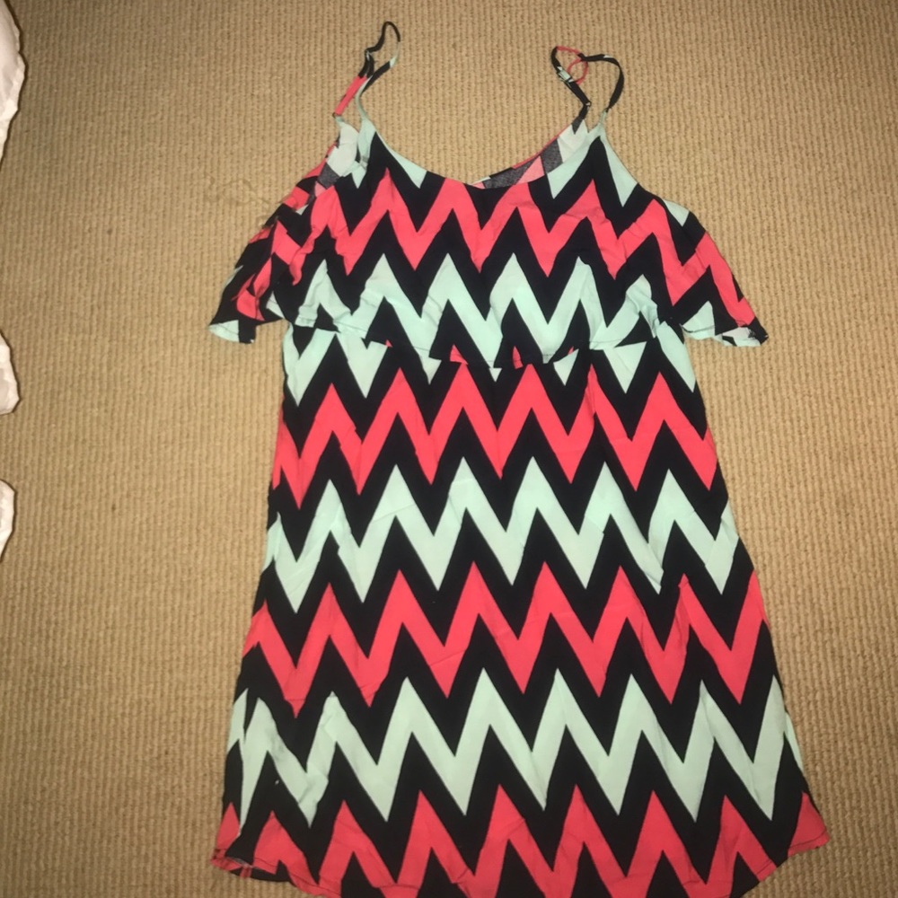 Cute short chevron dress
