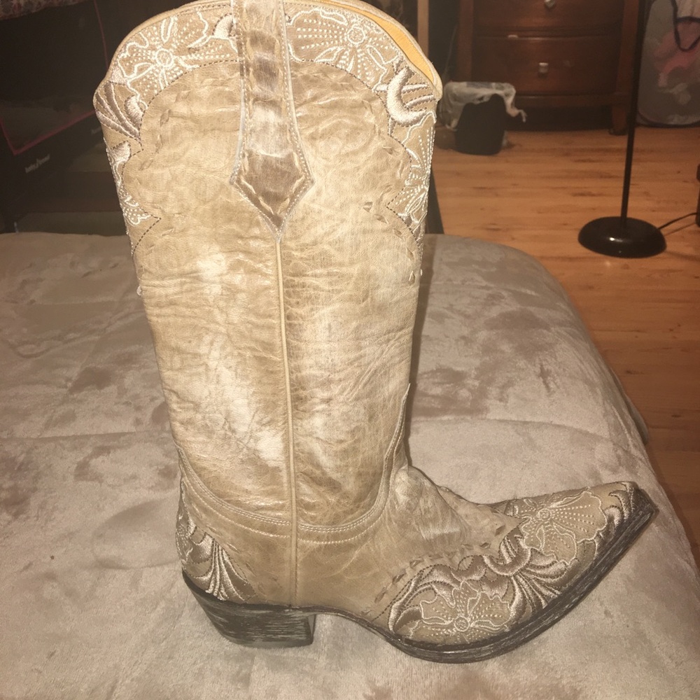Old Gringo Ladies Erin Bone Wedding Boot