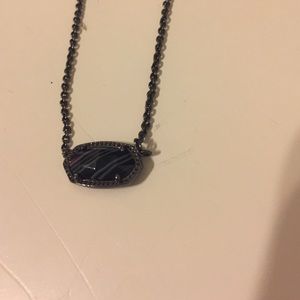 Black limited edition Kendra Scott necklace