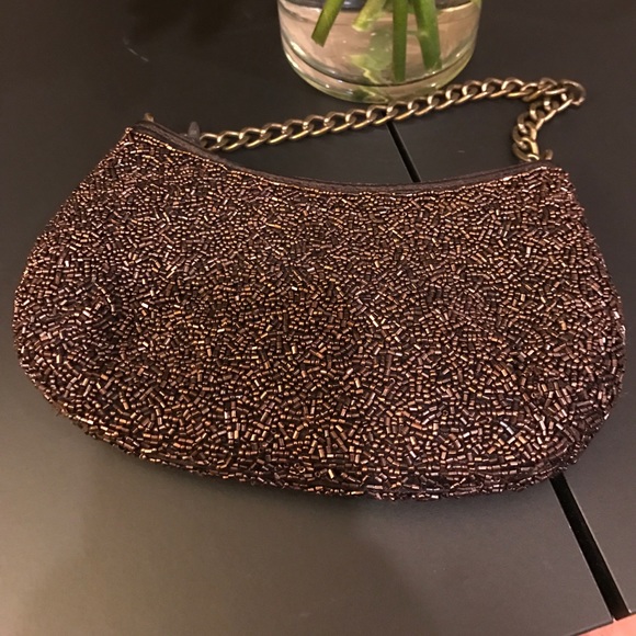 Banana Republic beaded chain mini purse! - Picture 2 of 4