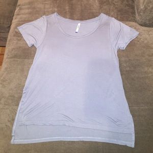 Light blue super soft top