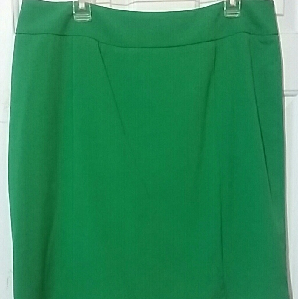 New York and Co. Plus Size 18 Green Pencil Skirt