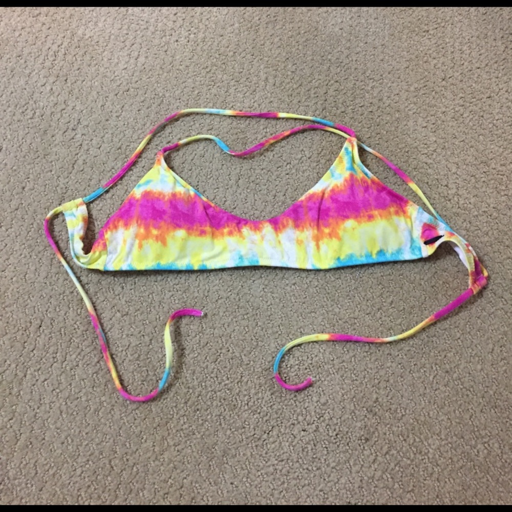 Volcom Tie Dye Bikini Top