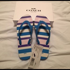 Coach Flip Flops