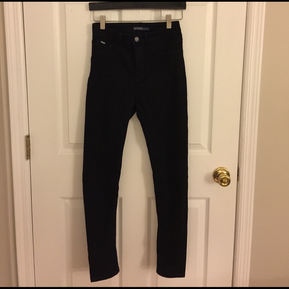 Zara basic denim black