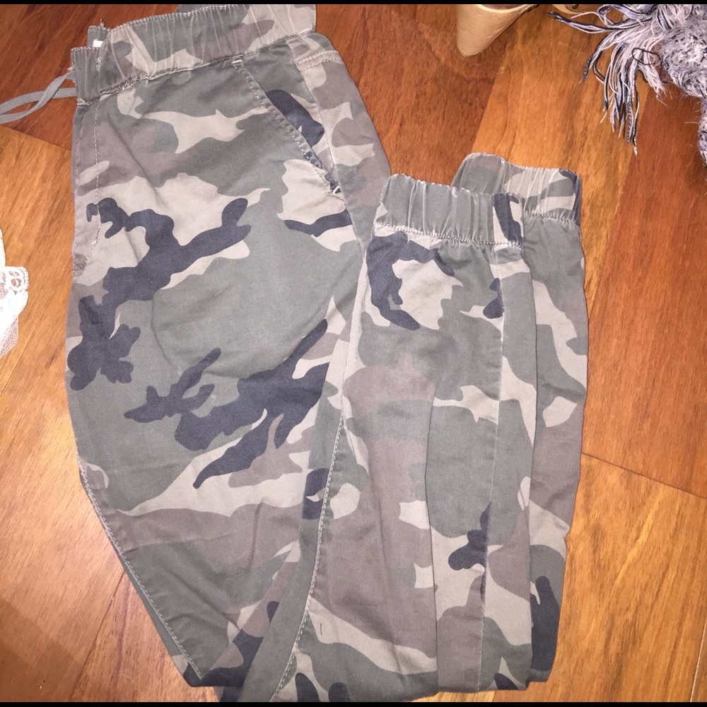 Camo joggers