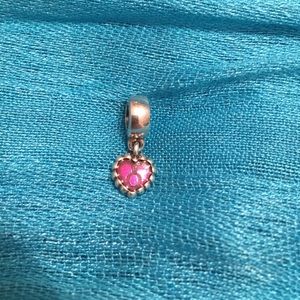 Authentic Pandora Pink logo Charm