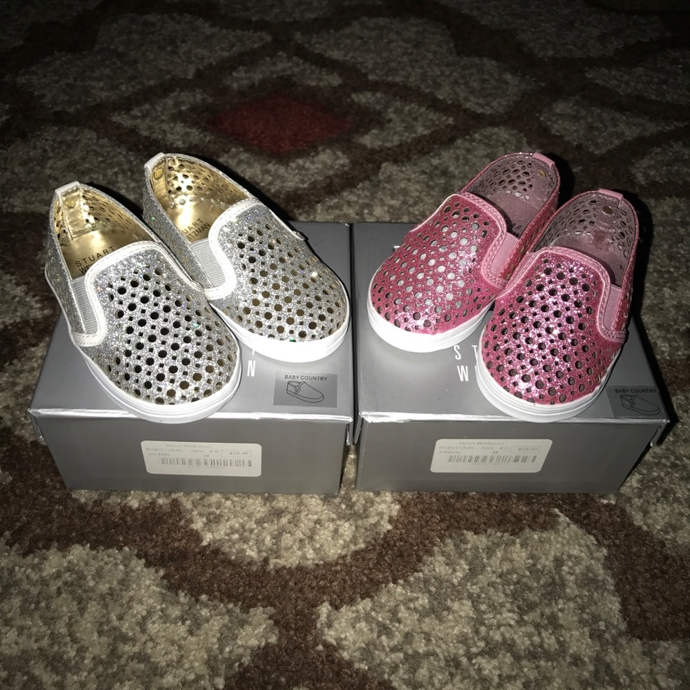 Baby girl stuart Weitzman shoes 4c