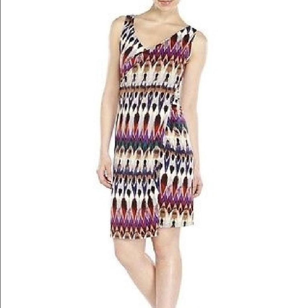 NWT Badgley Mischka Multi-Color Dress - Size 8