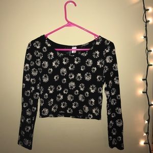 H&M Crop-Top Long Sleeve