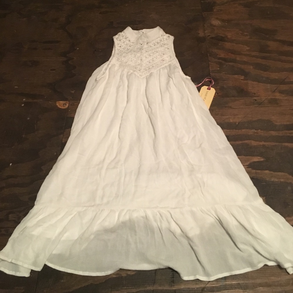Band of gypsies white summer dress
