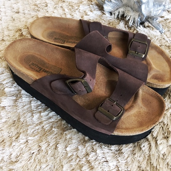 Jeffrey Campbell Shoes - JEFFREY CAMPBELL Platform Birkenstock Sandals 8