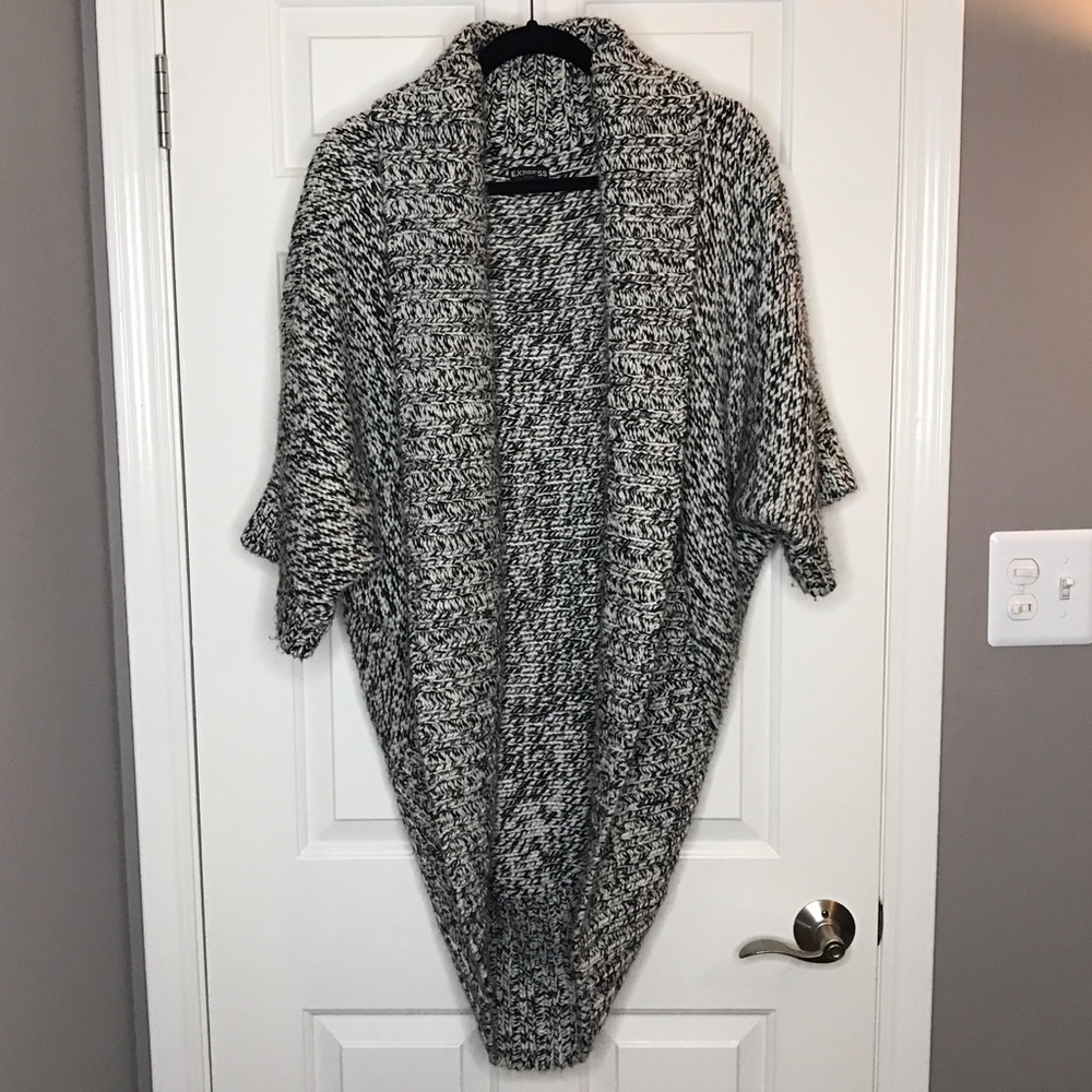 Express Long Sweater Jacket