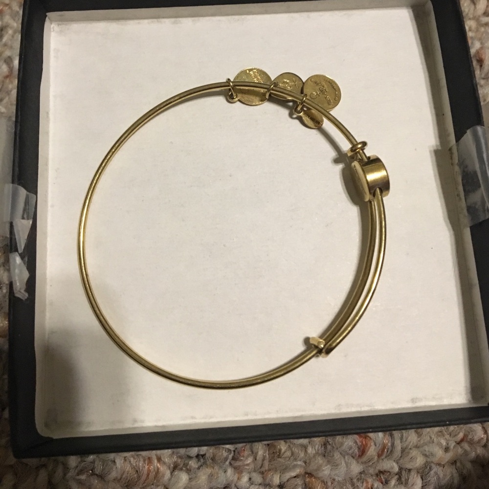 Alex and Ani gold bangle